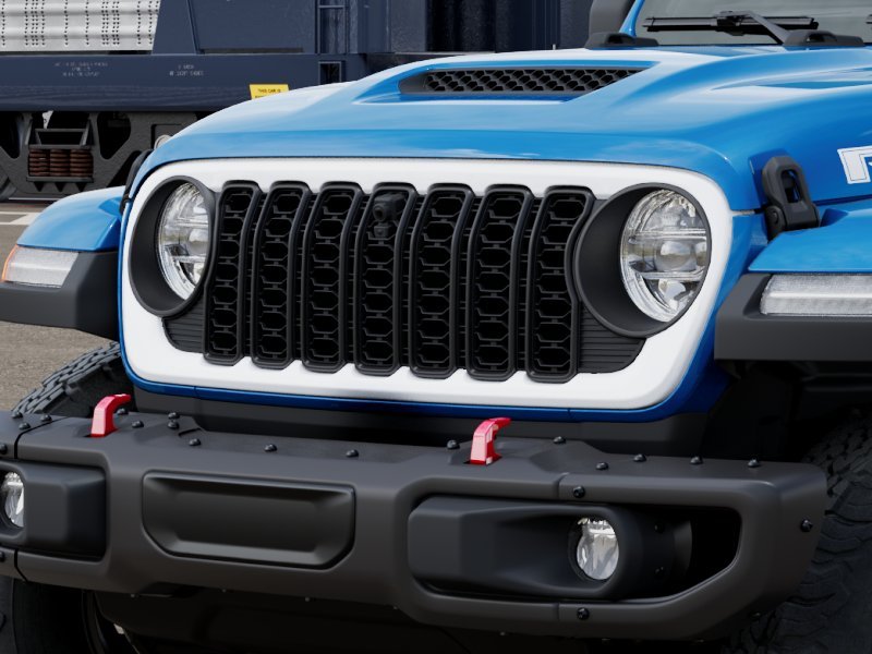 New 2026 Hydro Blue Pearl-Coat Exterior Paint Jeep Rubicon X 4-Door image 37