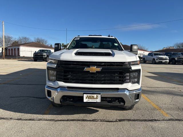 New 2025 Summit White Chevrolet Work Truck image 2