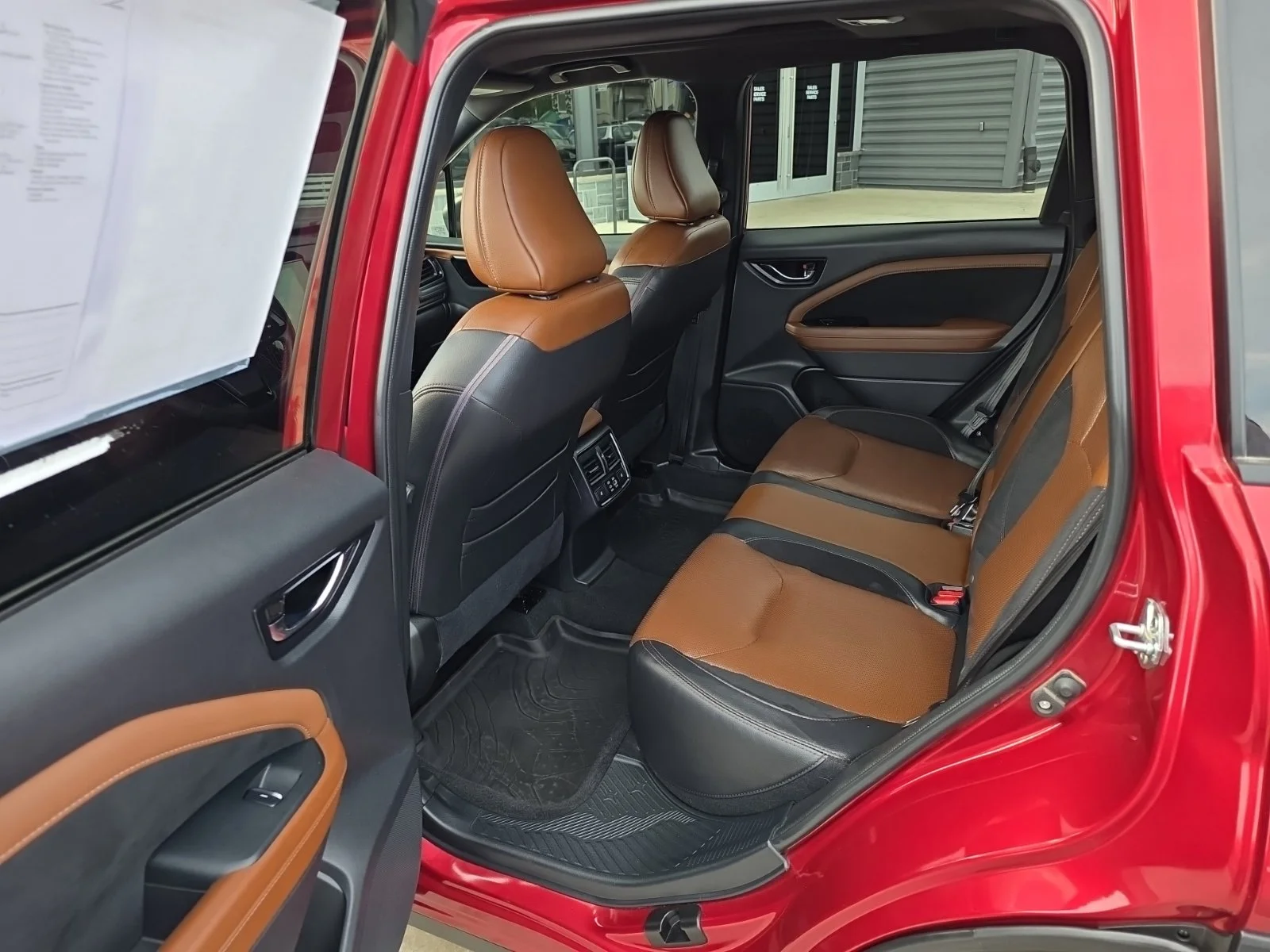 Used 2025 Crimson Red Pearl Subaru Touring image 12