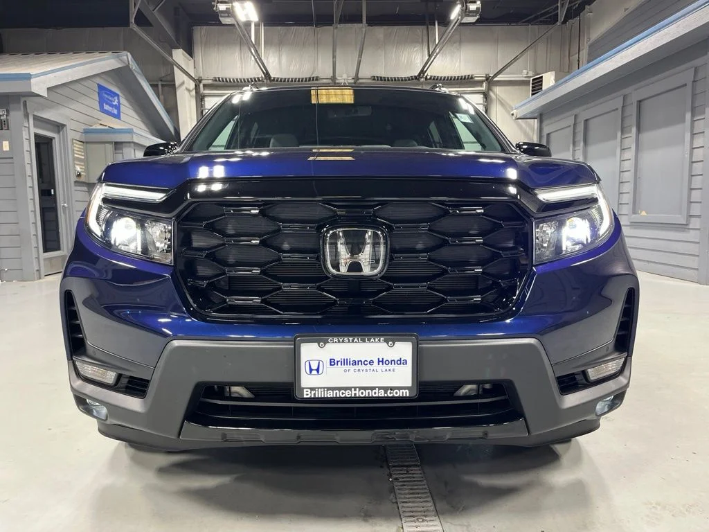Certified Used 2023 Obsidian Blue Pearl Honda AWD ELITE image 2