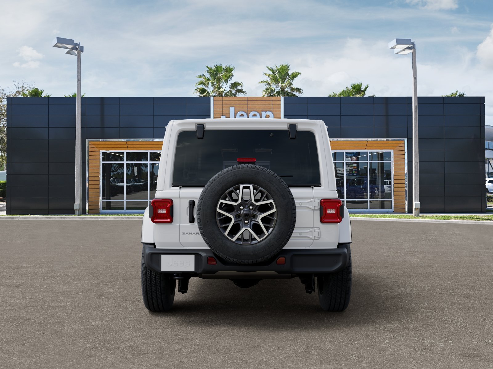 New 2026 Bright White Clearcoat Jeep Sahara image 33