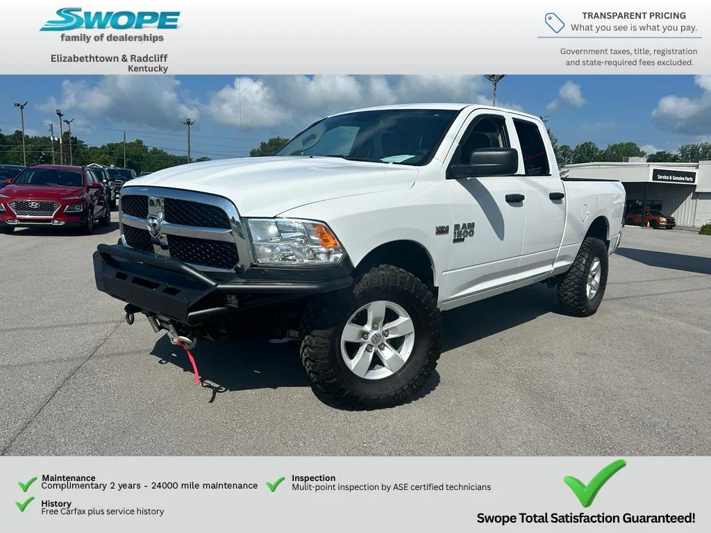 Used 2019 Bright White Clearcoat Ram Tradesman image 2