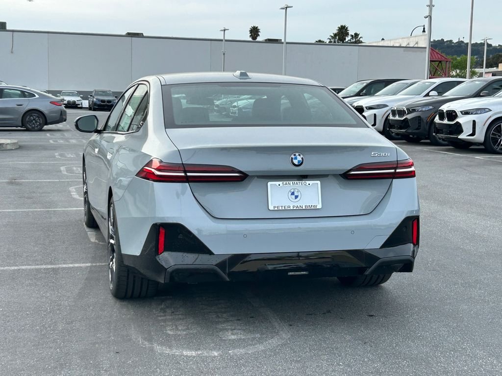 New 2026 Brooklyn Grey Metallic BMW 530i image 3