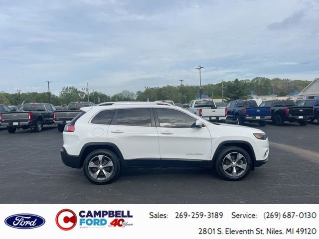 Used 2020 Bright White Clearcoat Jeep Limited image 4