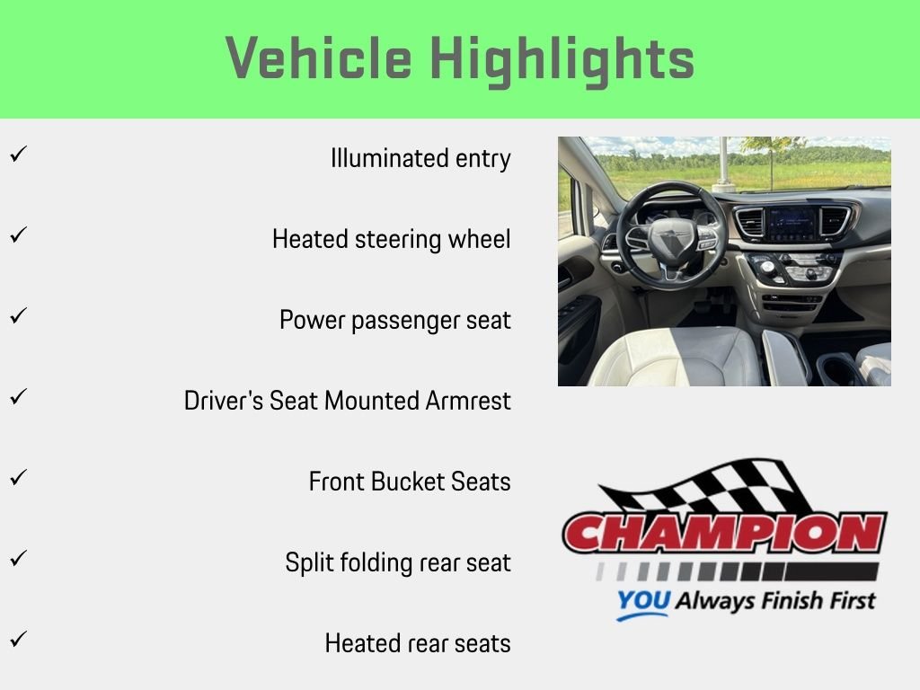 Used 2017 White Chrysler Touring L Plus image 24
