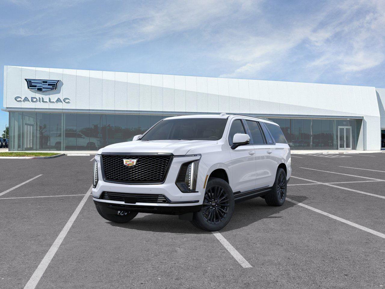 New 2026 Vibrant White Tricoat Cadillac Platinum Sport image 8