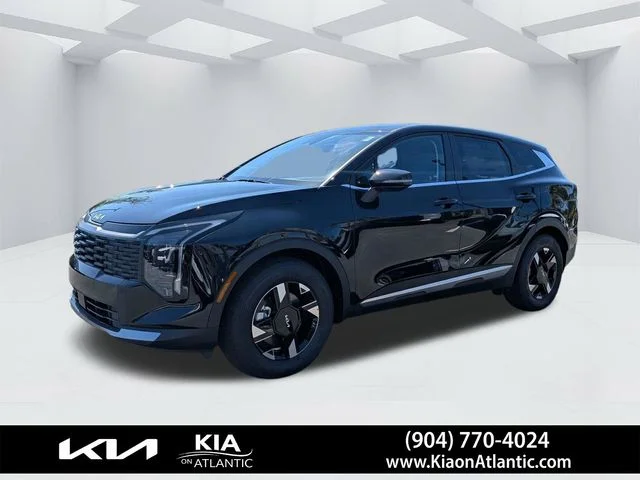 New 2026 Ebony Black Kia LX image 7