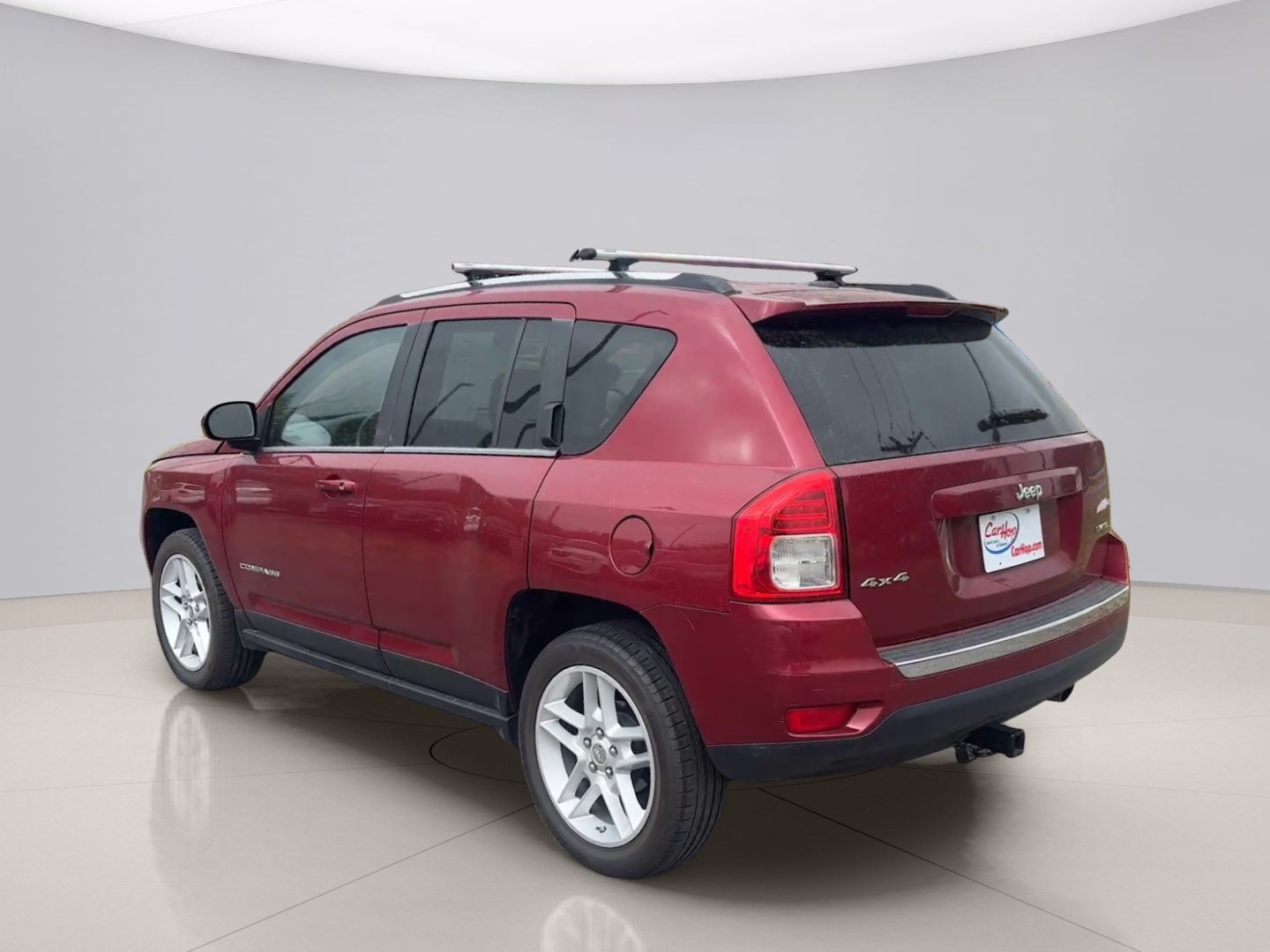 Used 2011 Burgundy Jeep LIMITED image 4