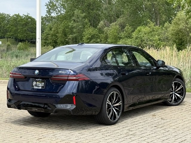 Used 2026 Tanzanite Blue II Metallic BMW 530i xDrive image 6