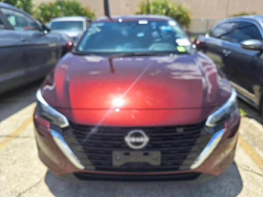 Certified Used 2025 Red Nissan SV image 2