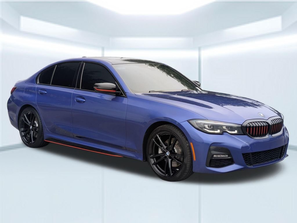 Used 2022 Blue BMW 330i image 7