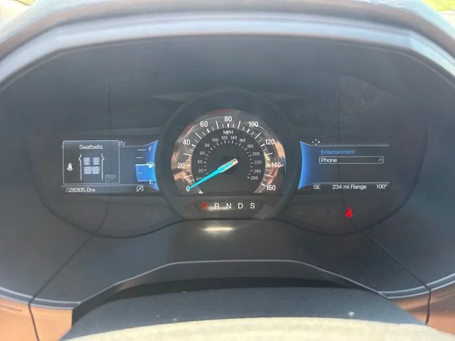 Used 2024 Blue Metallic Ford SEL image 26
