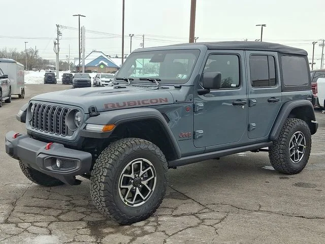 New 2026 Gray Jeep Rubicon image 3