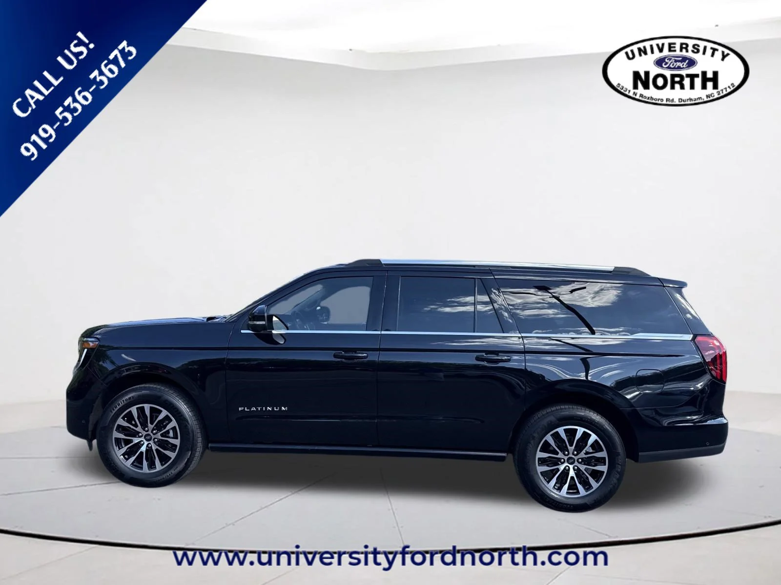 Used 2025 Agate Black Metallic Ford Platinum image 4