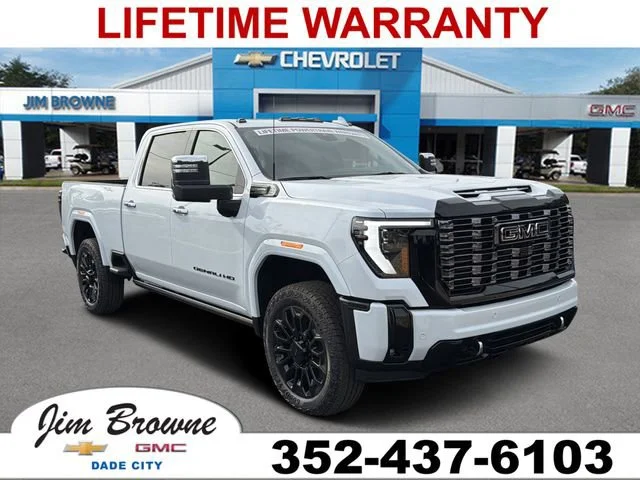 New 2026 Glacier White Tricoat GMC Denali Ultimate image 1