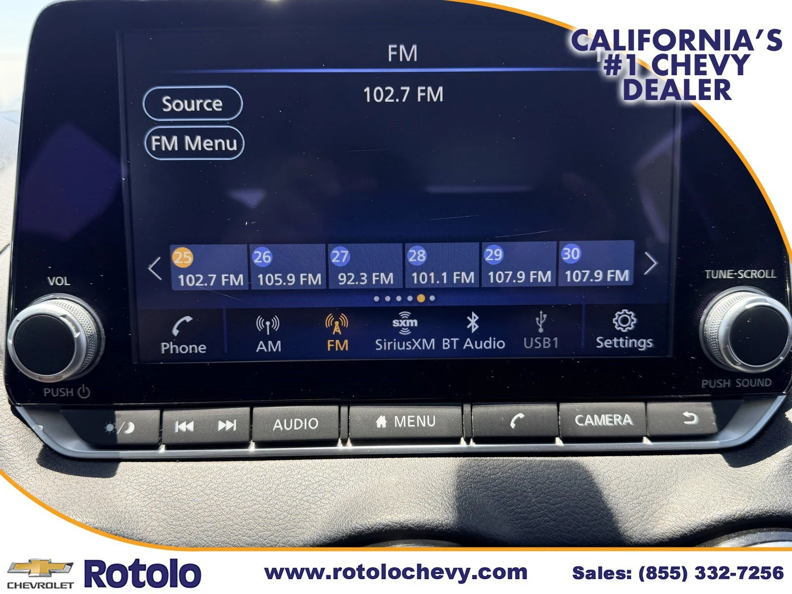Used 2023 Electric Blue Metallic Nissan SV image 18