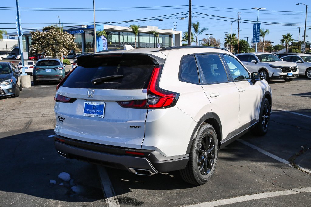 New 2027 Platinum White Pearl Honda Sport-L image 7