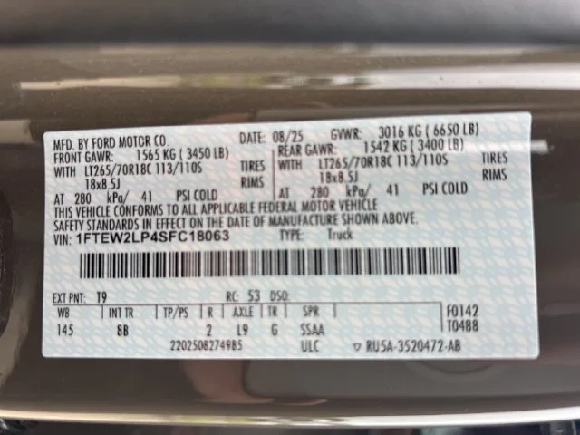 Used 2025 Gray Ford STX image 36