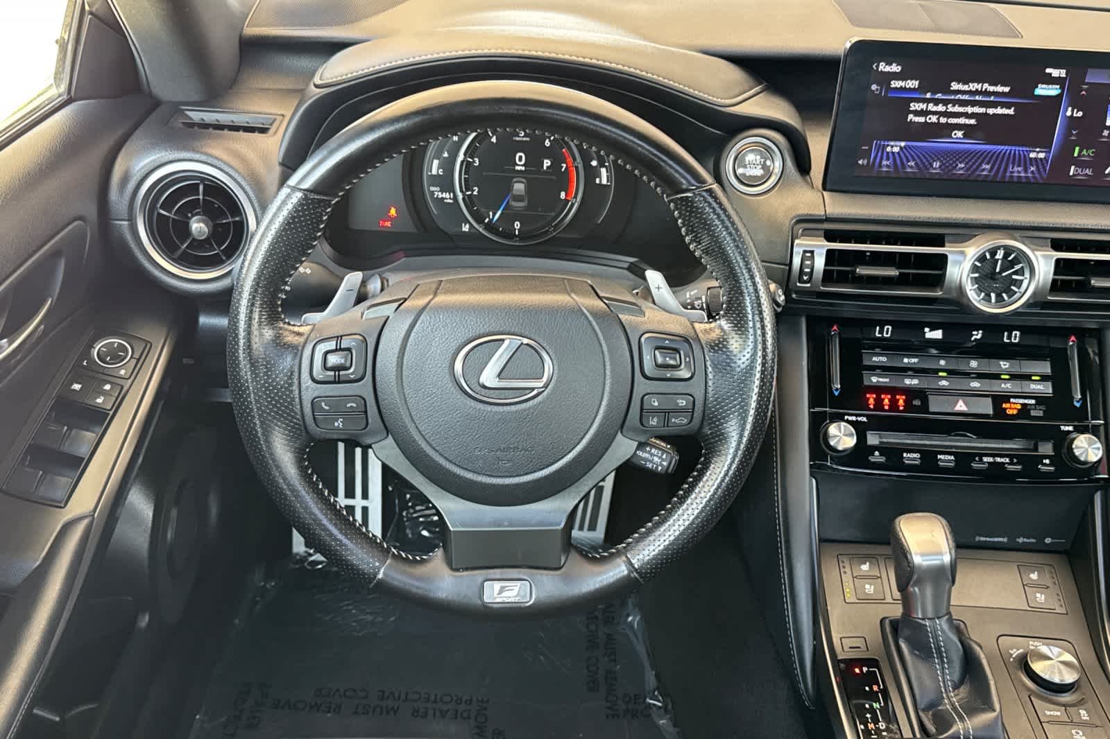 Used 2021 Cloudburst Gray Lexus F SPORT image 15