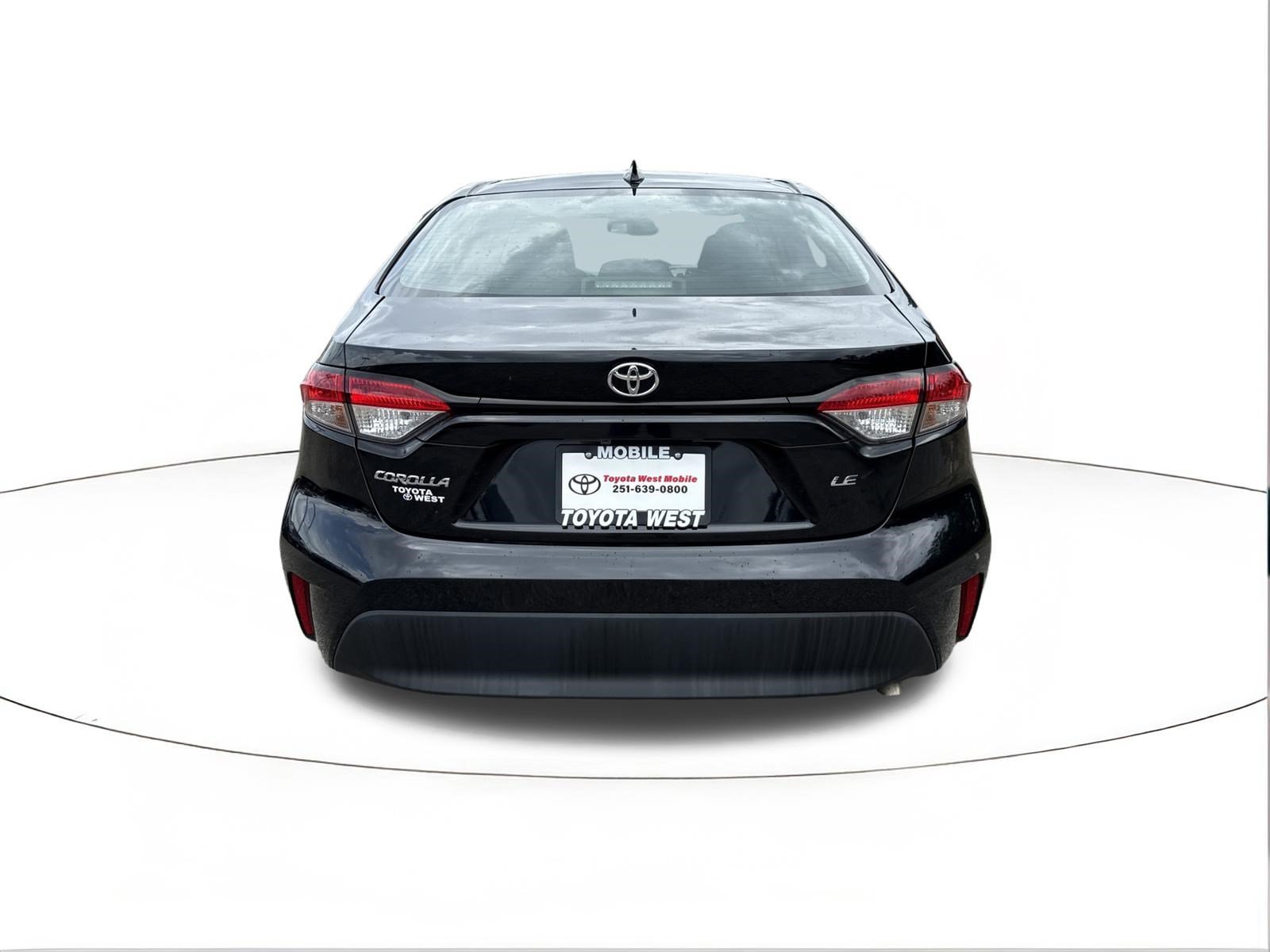Used 2024 Midnight Black Metallic Toyota LE image 4