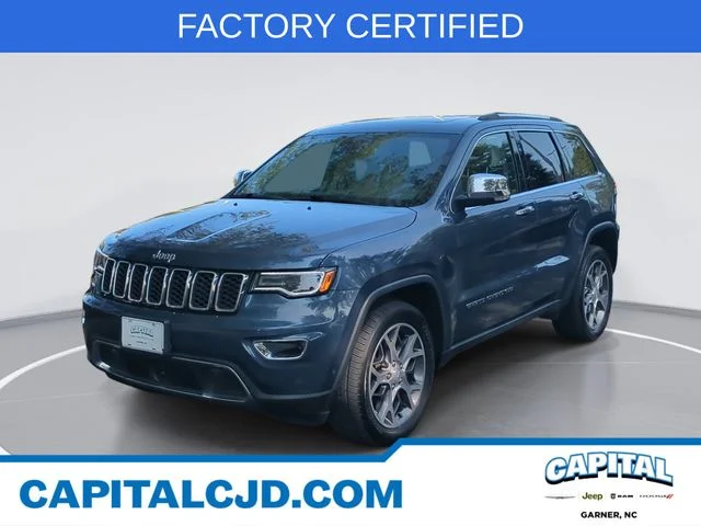 Used 2020 Blue Jeep Limited image 1