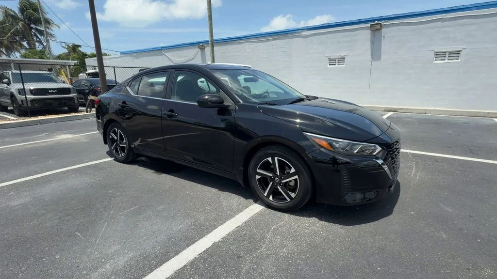 Used 2025 Black Nissan SV image 2