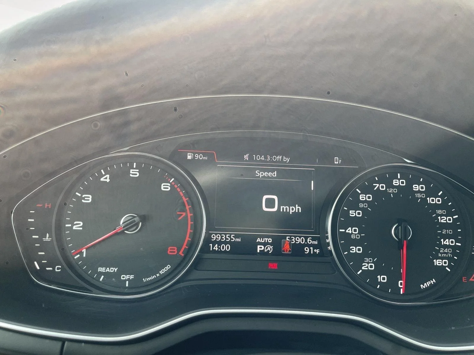 Used 2018 Moonlight Blue Metallic Audi Premium Plus image 2