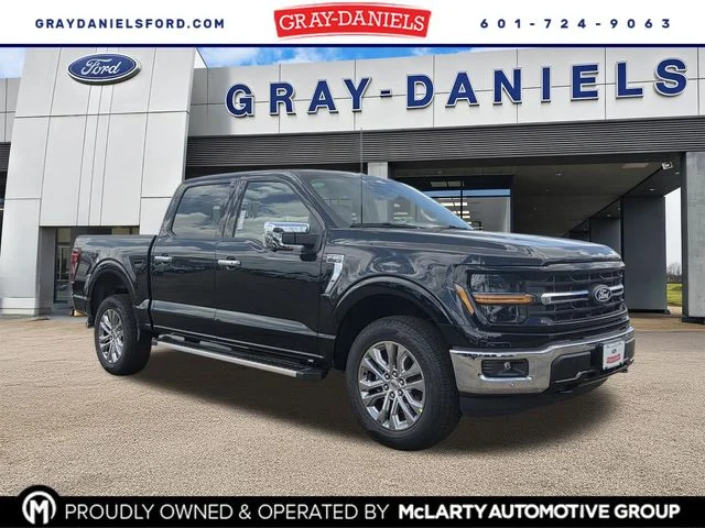 New 2026 Agate Black Metallic Ford XLT image 1