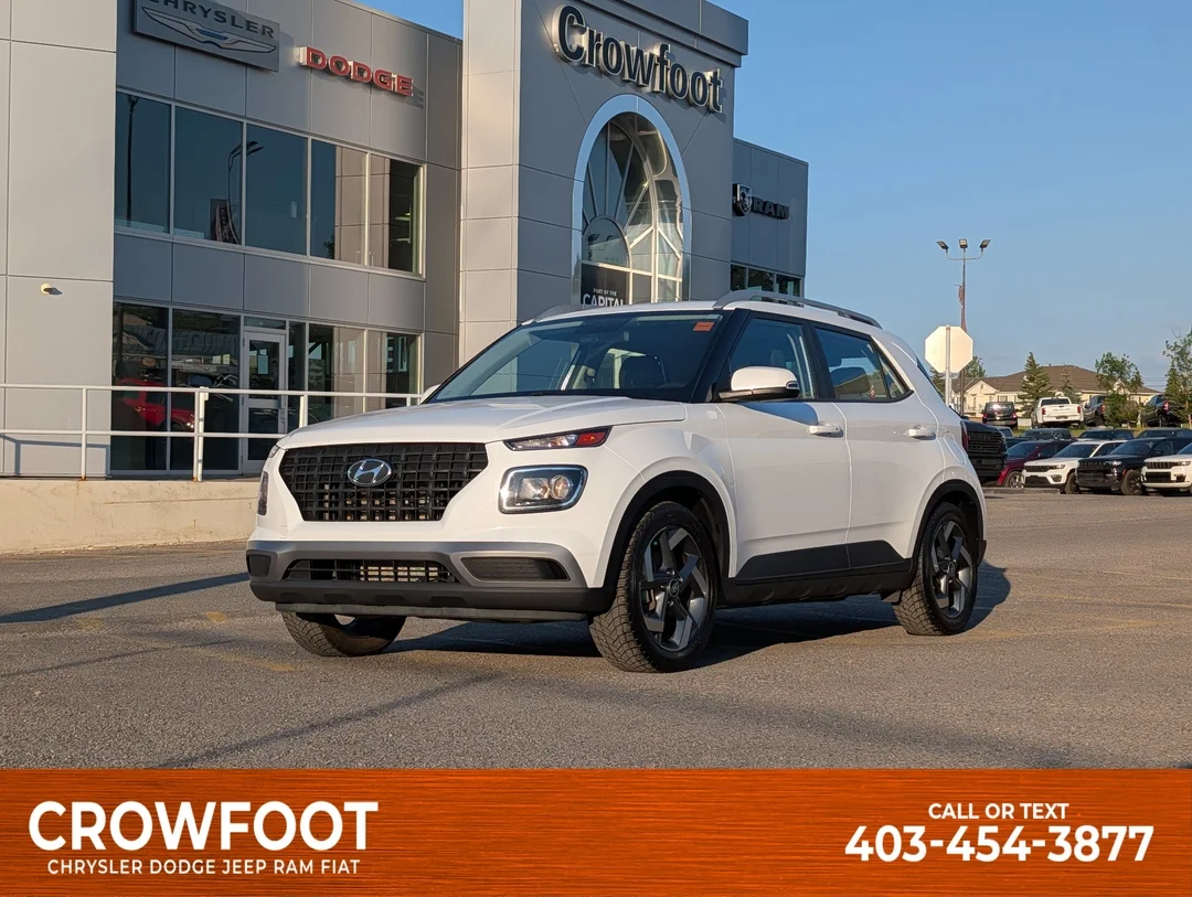 Used 2022 White Hyundai Trend - - FWD - 1.6L - Blind Spot Monitor - Rear Cross-Traffic Warning & More! image 1
