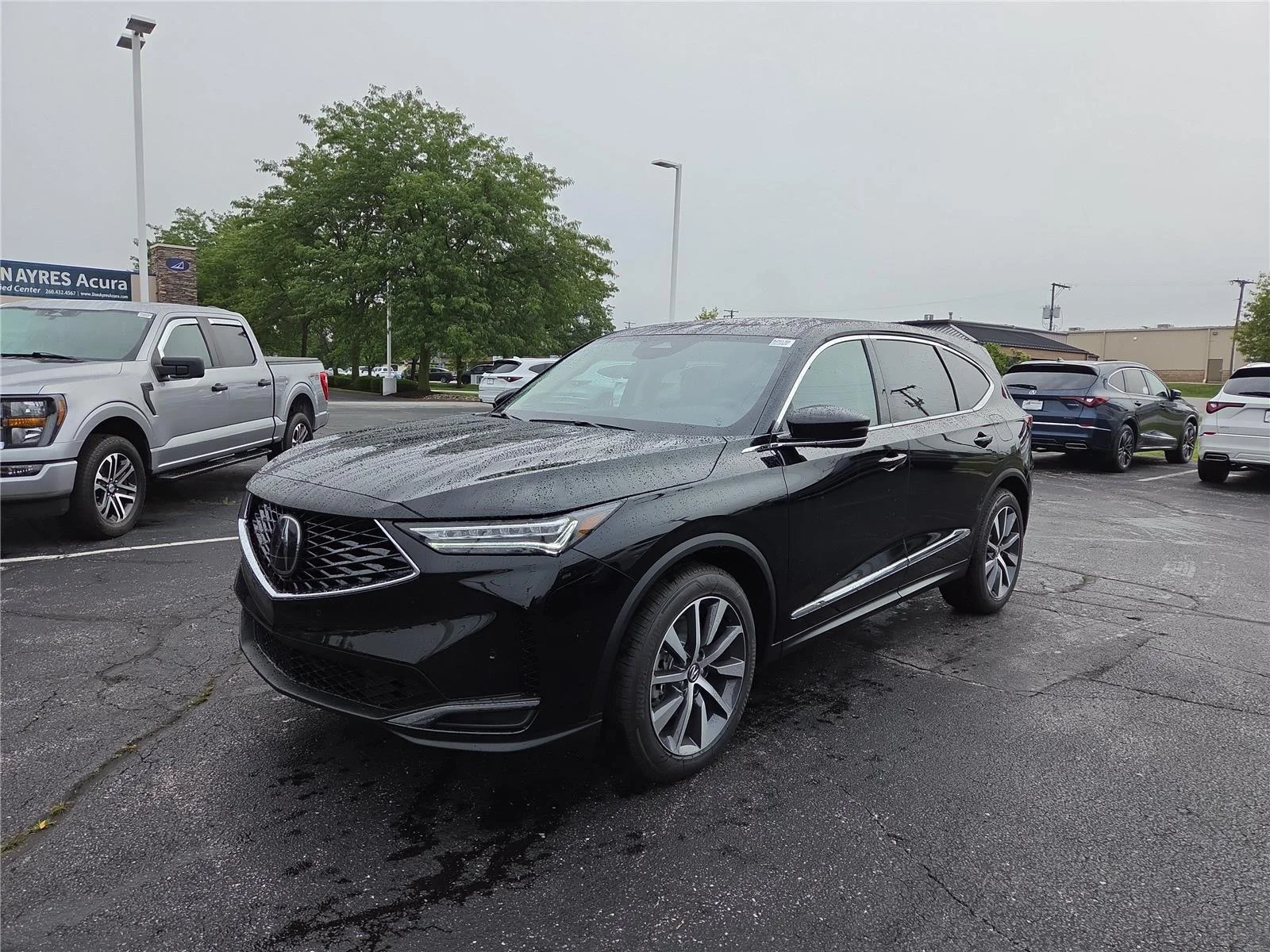New 2026 Majestic Black Pearl Acura SH-AWD w/Tech image 2