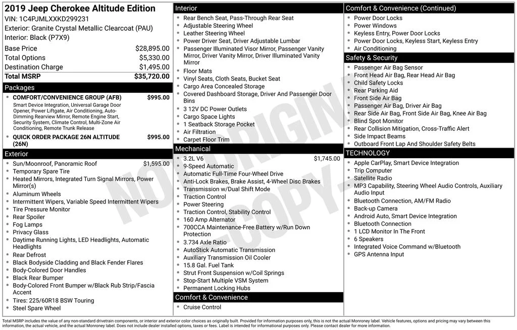 Used 2019 Gray Jeep Latitude Plus image 3