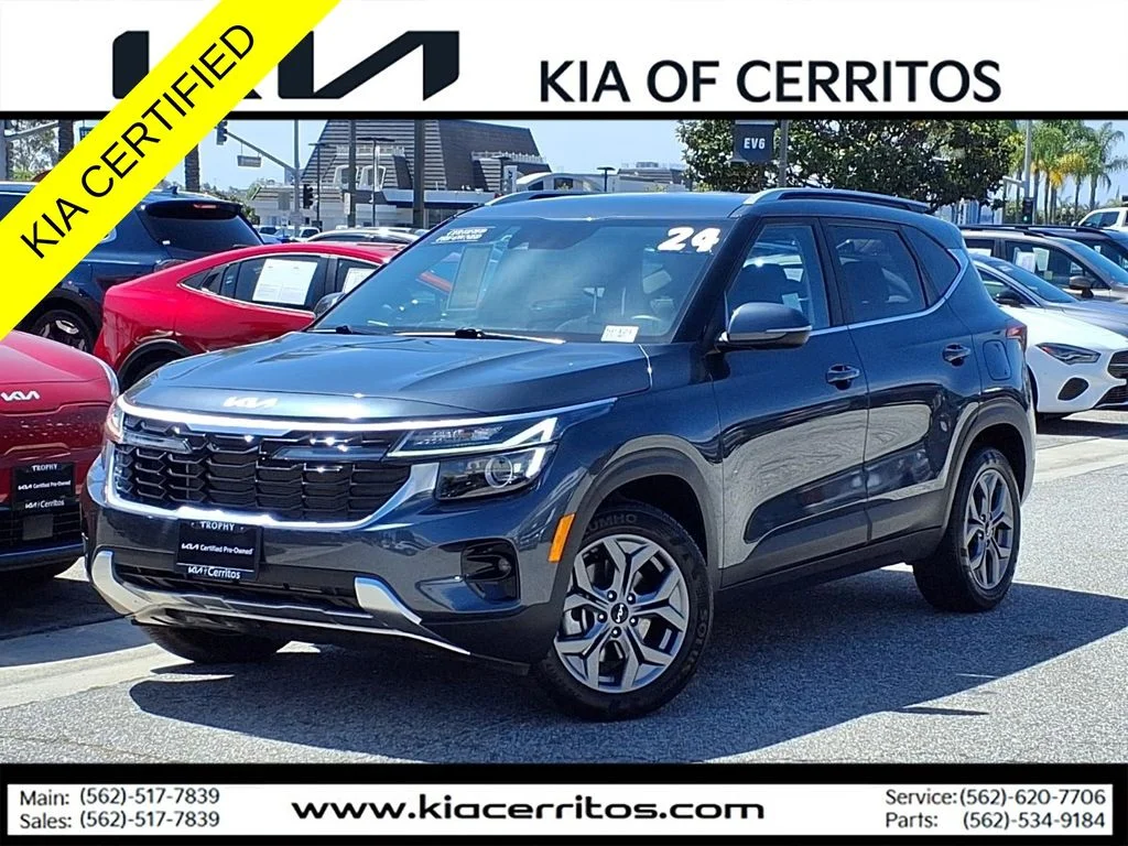 Certified Used 2024 Gray Kia S image 1