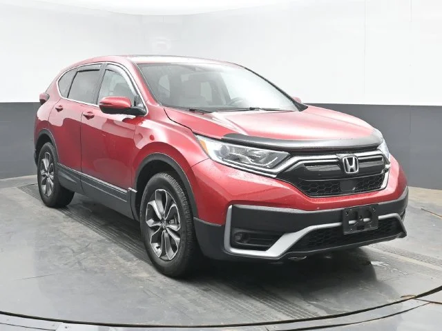 Used 2021 Radiant Red Metallic Honda AWD EX-L image 2