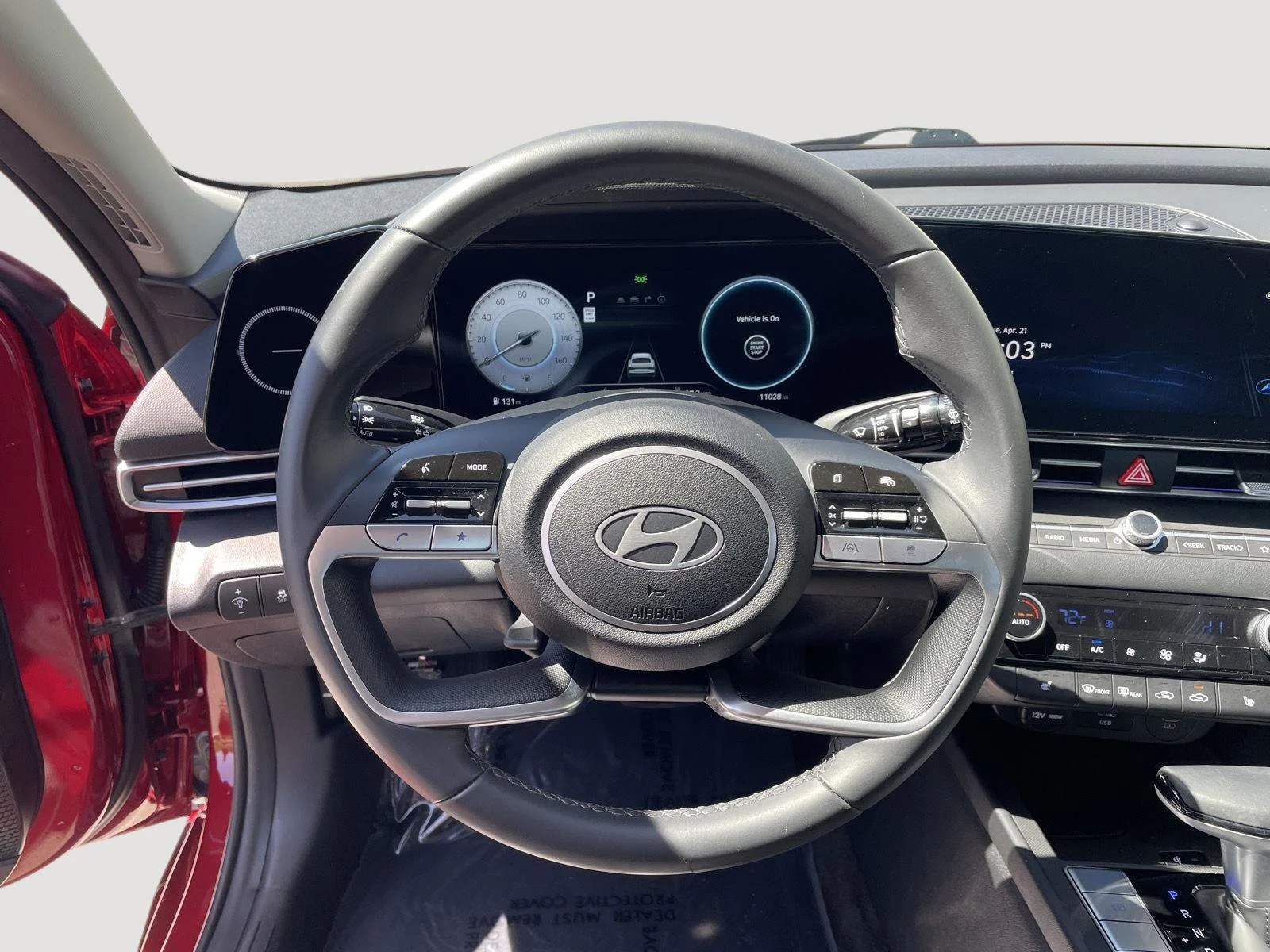 Used 2024 Ultimate Red Hyundai SEL image 21
