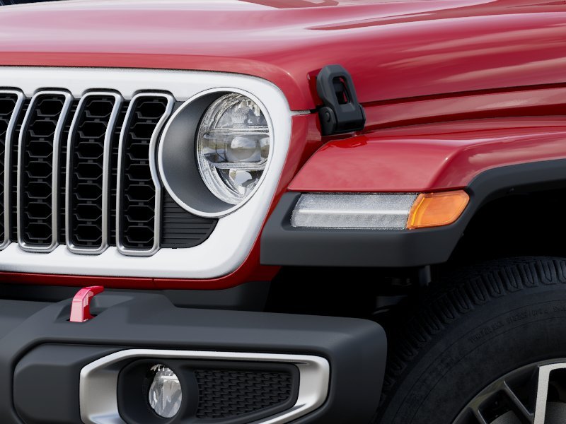 New 2027 Firecracker Red Clear-Coat Paint Jeep Sahara image 23