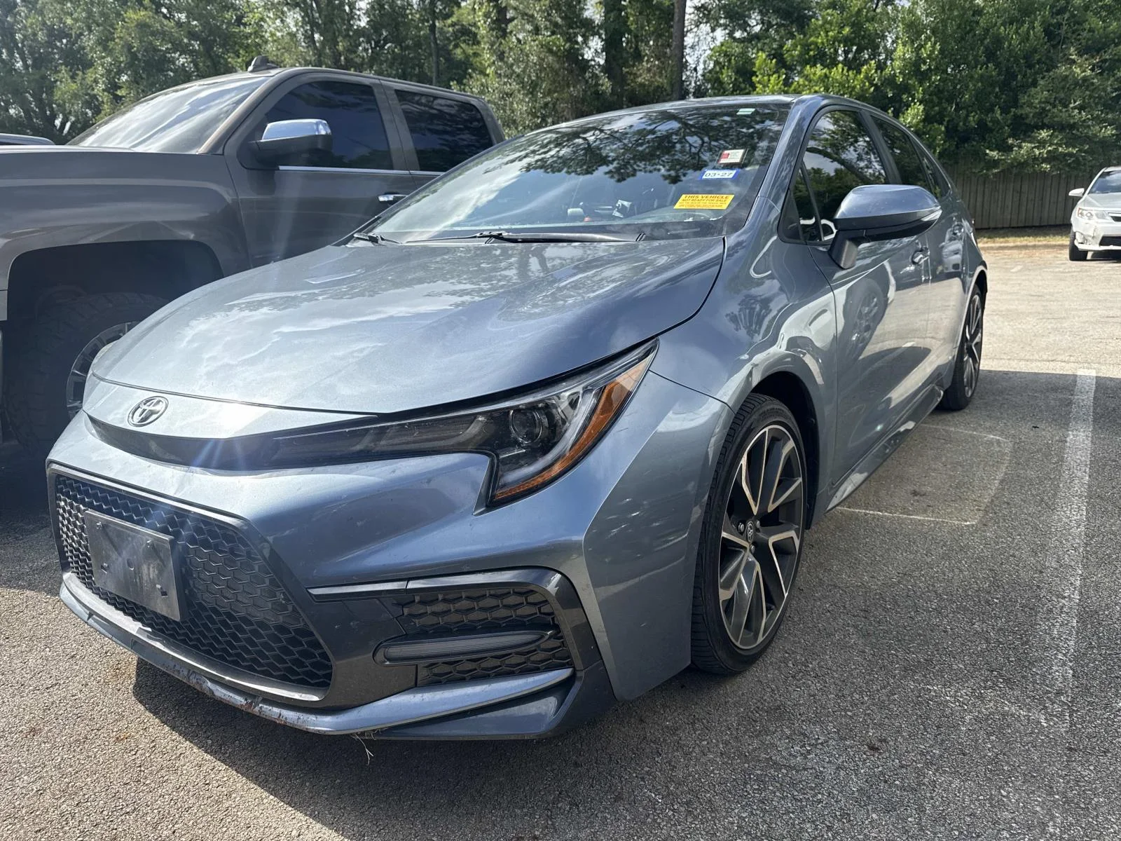 Used 2021 Toyota Corolla SE with VIN JTDS4MCE6MJ066760 for sale in Palestine, TX