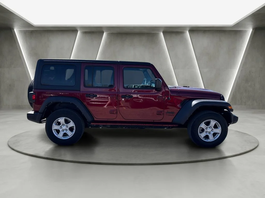 Used 2022 Red Jeep Unlimited Sport S image 8