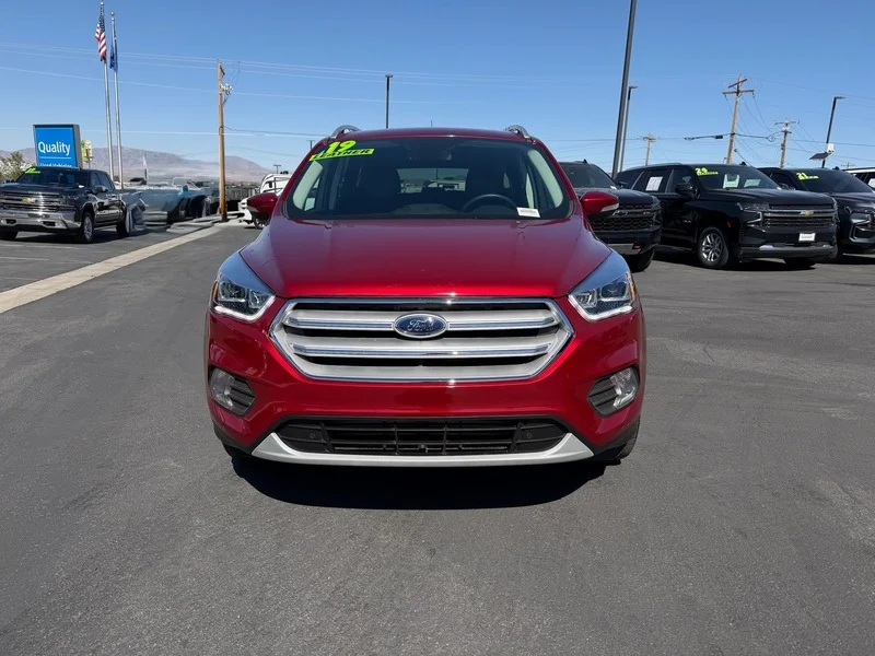 Used 2019 Ruby Red Metallic Ford Titanium image 8