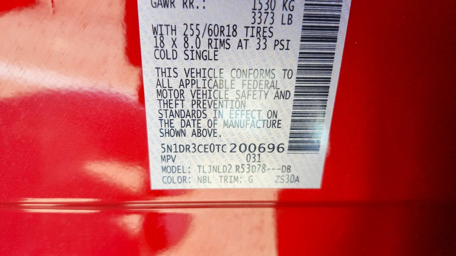 Used 2026 Red Nissan SL image 43
