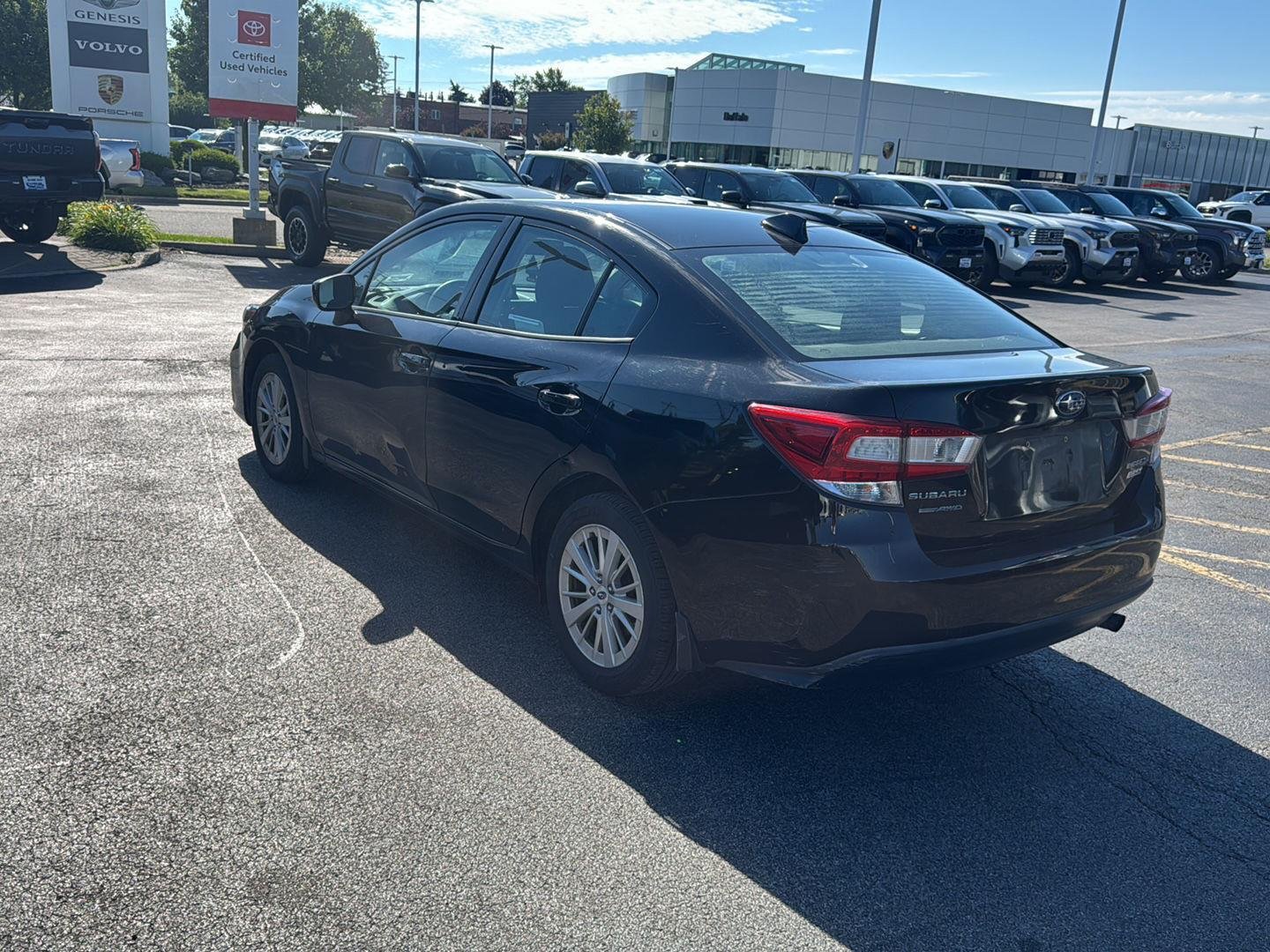 Used 2017 Crystal Black Silica Subaru Premium image 4