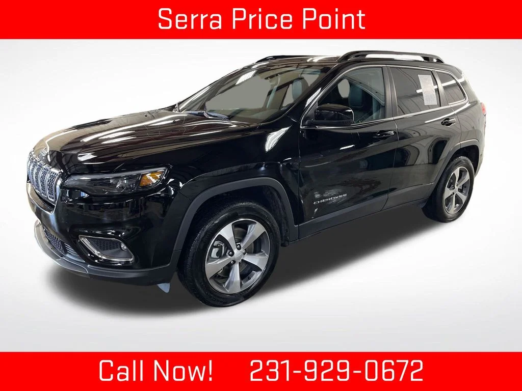 Certified Used 2022 Black Jeep Limited image 1