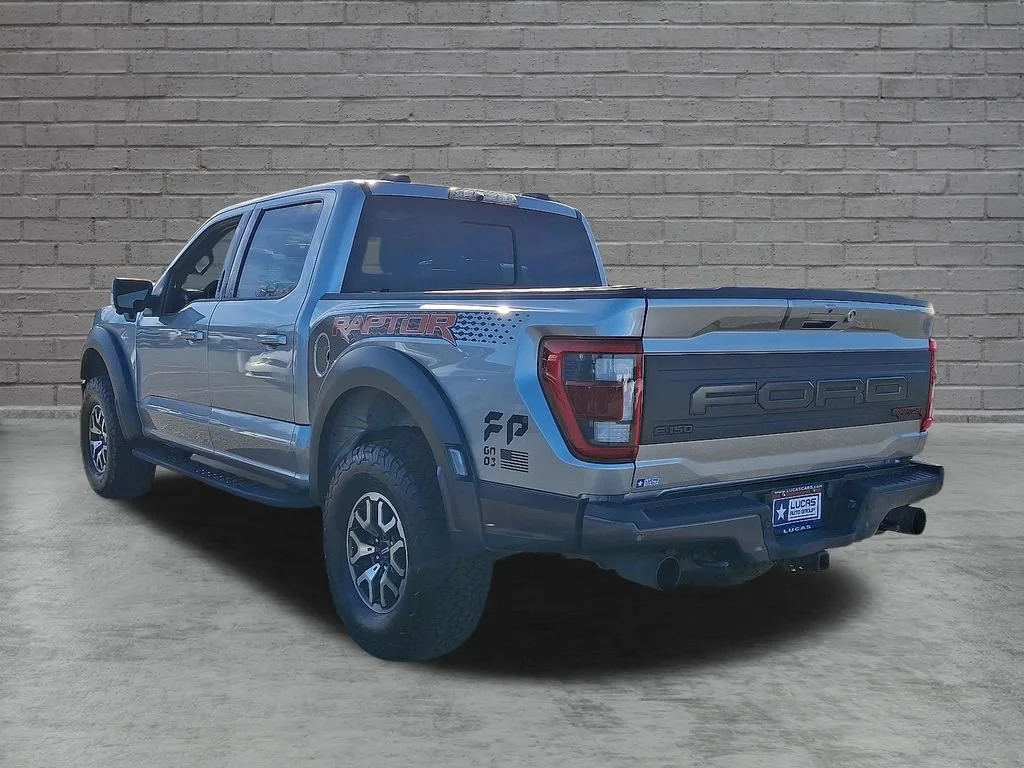 Used 2021 Iconic Silver Metallic Ford Raptor image 8