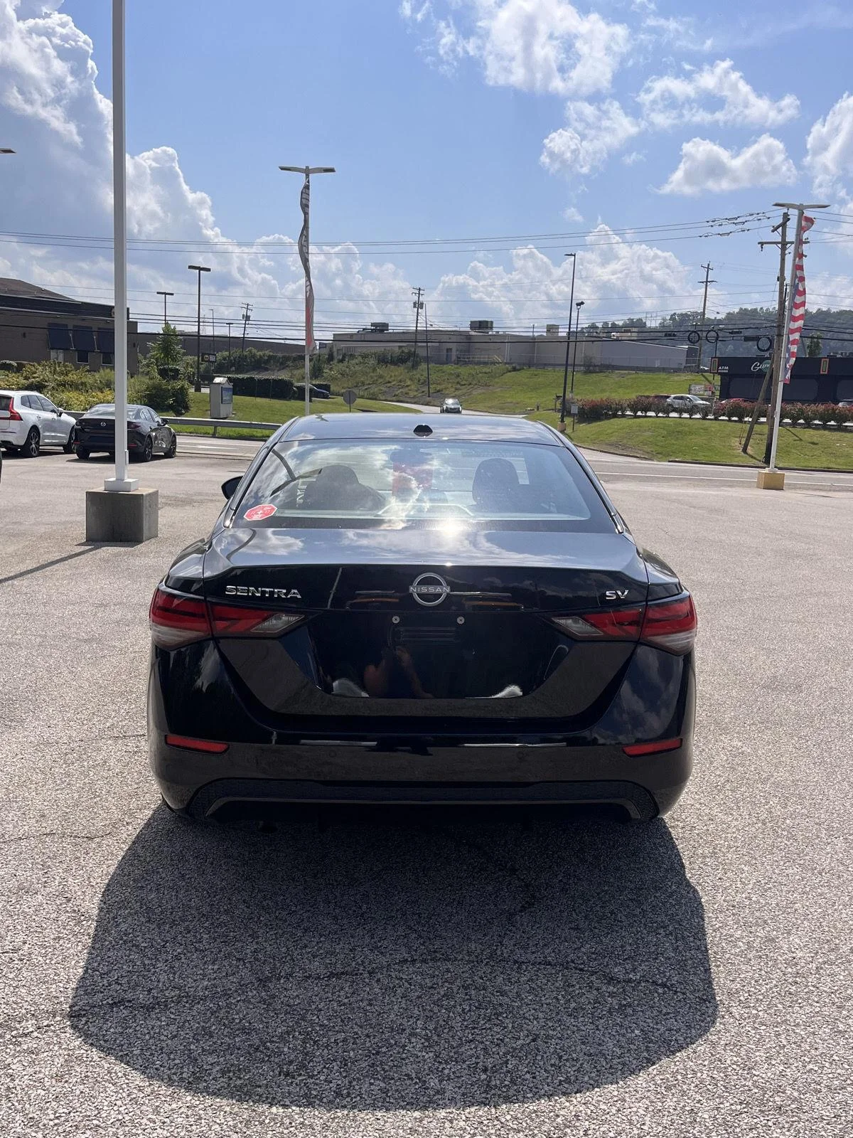 Used 2024 Super Black Nissan SV image 7