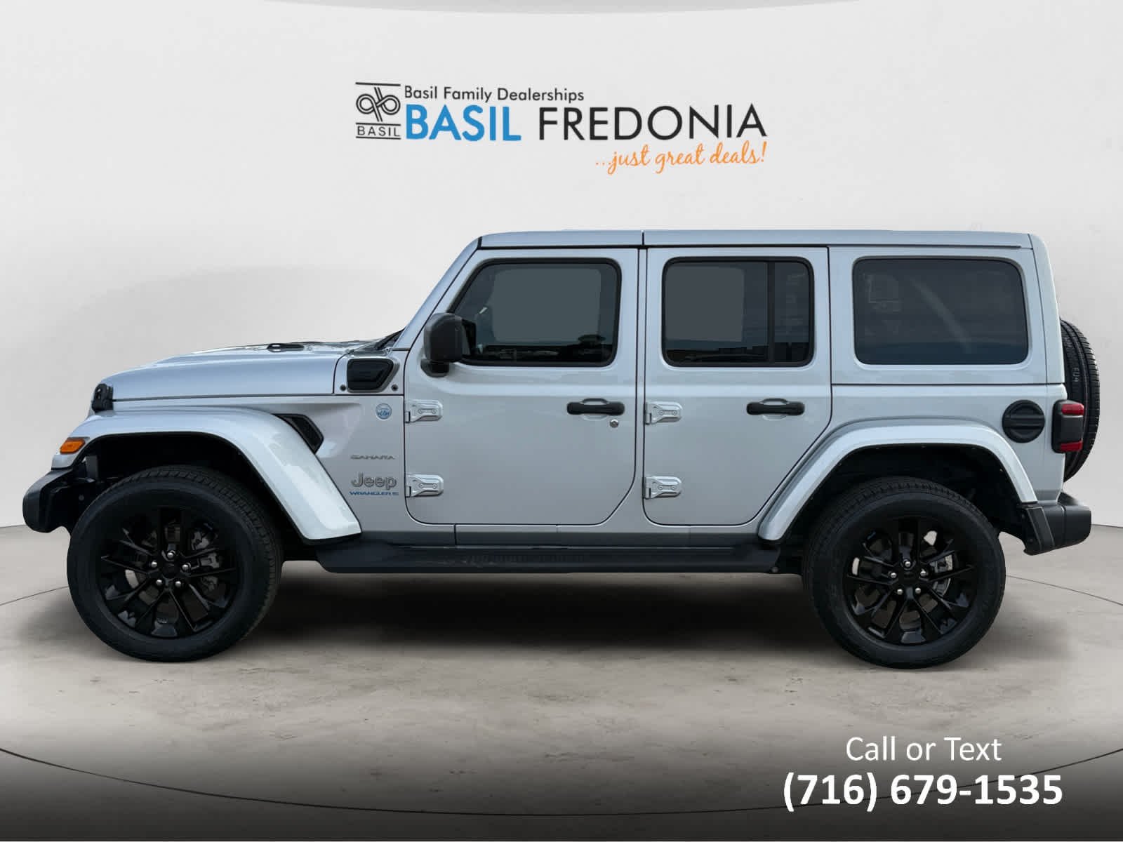 Used 2023 Jeep Wrangler 4xe Sahara 4XE with VIN 1C4JJXP69PW515168 for sale in Fredonia, NY