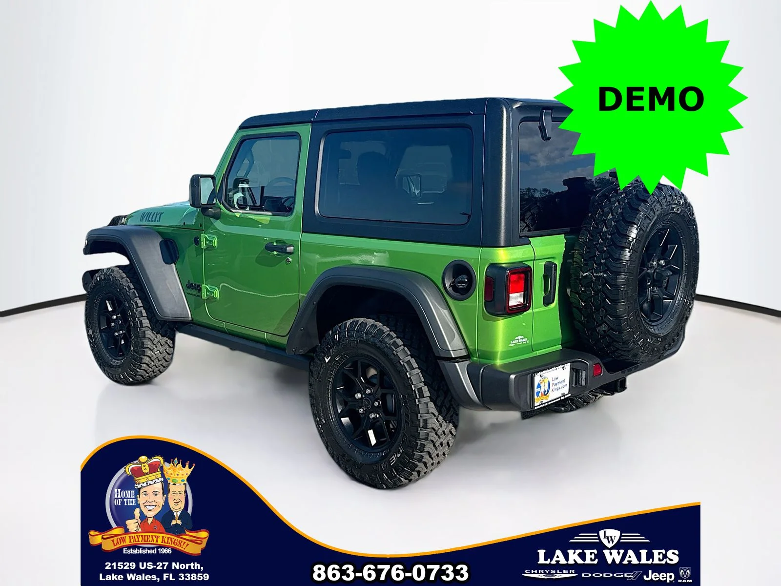 New 2026 Mojito Clear-Coat Exterior Paint Jeep Willys image 4