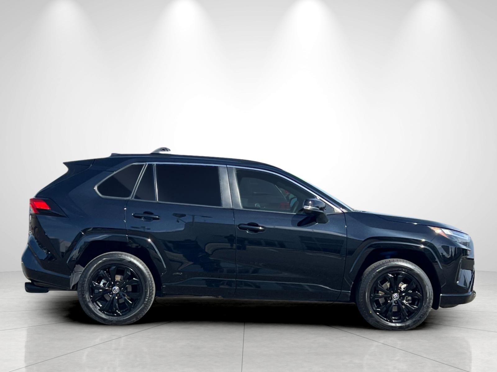Used 2024 Midnight Black Metallic Toyota Hybrid SE image 6