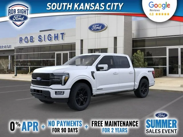 New 2026 Star White Metallic Tri-Coat Ford Platinum® image 1