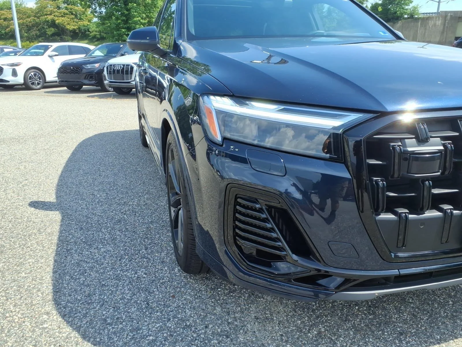 Used 2025 Waitomo Blue Metallic Audi Premium Plus image 3