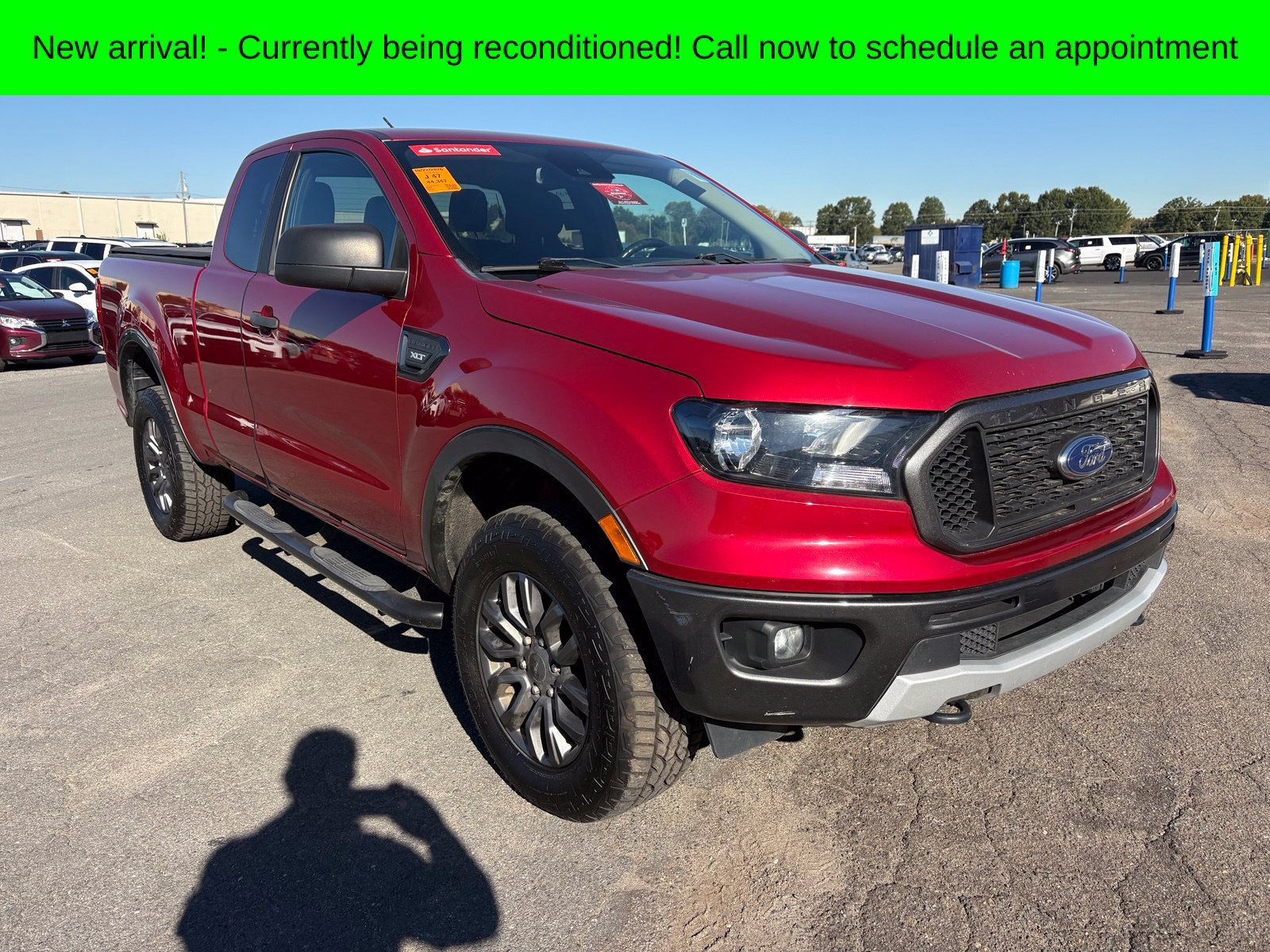 Used 2020 Red Ford XLT image 1
