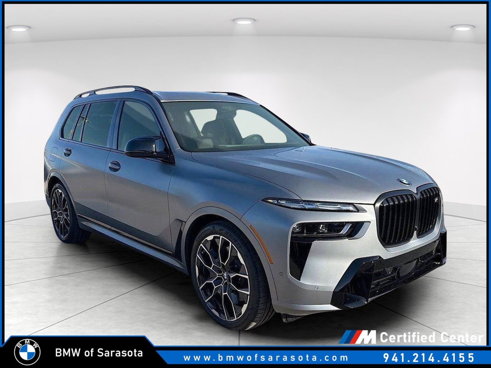 Gray (Frozen Pure Grey Metallic) 2026 BMW X7 M60i AWD SUV / Crossover All-Wheel Drive